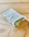 EXFOLIATING SOAP BAG