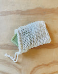 EXFOLIATING SOAP BAG