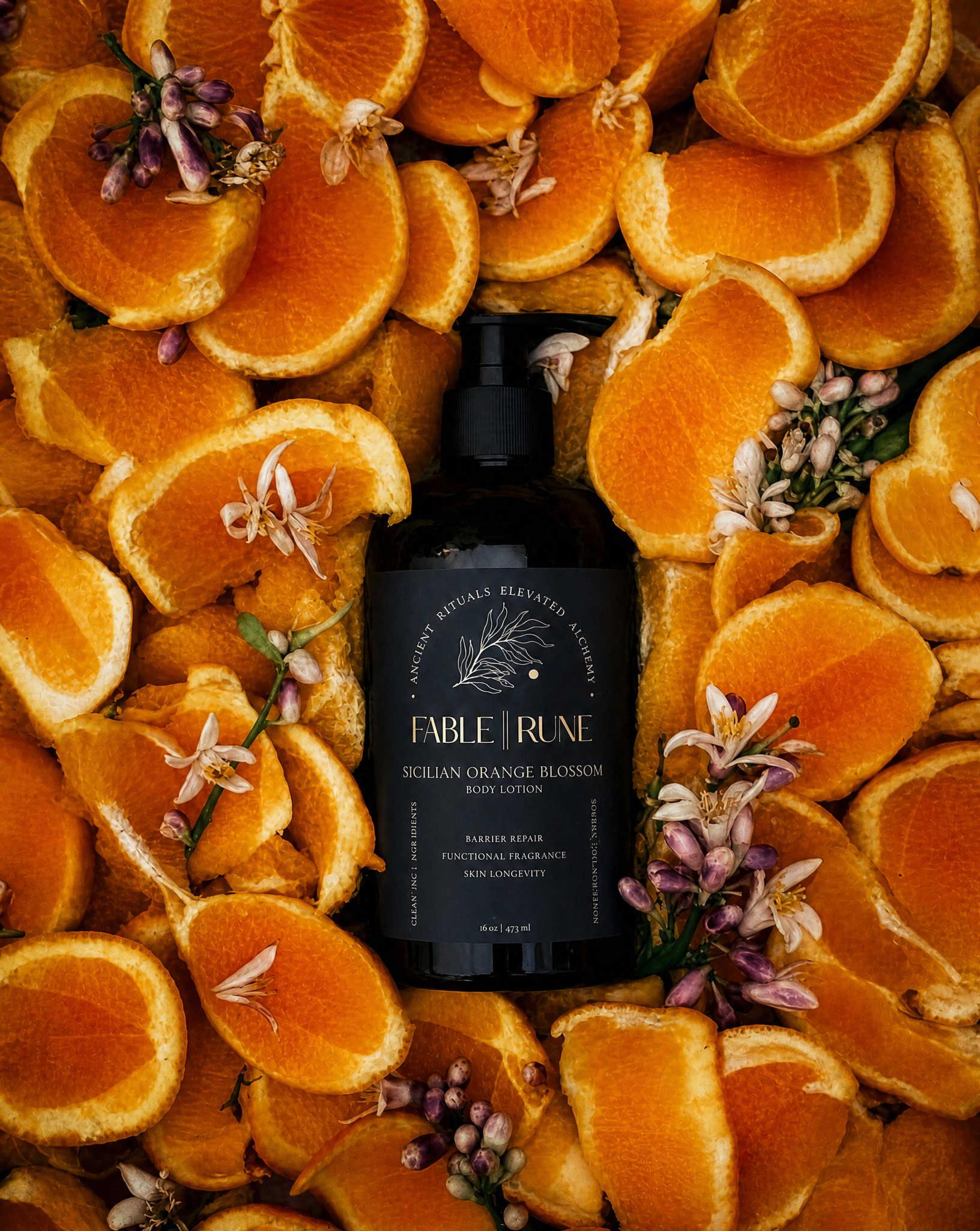 Sicilian Orange Blossom Body Lotion | Nourishing Dry Skin | Luxury