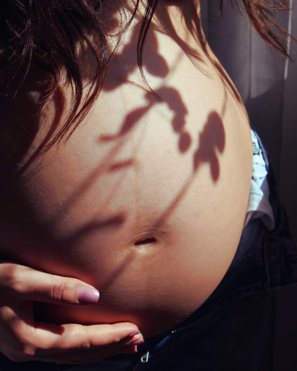 pregnant belly