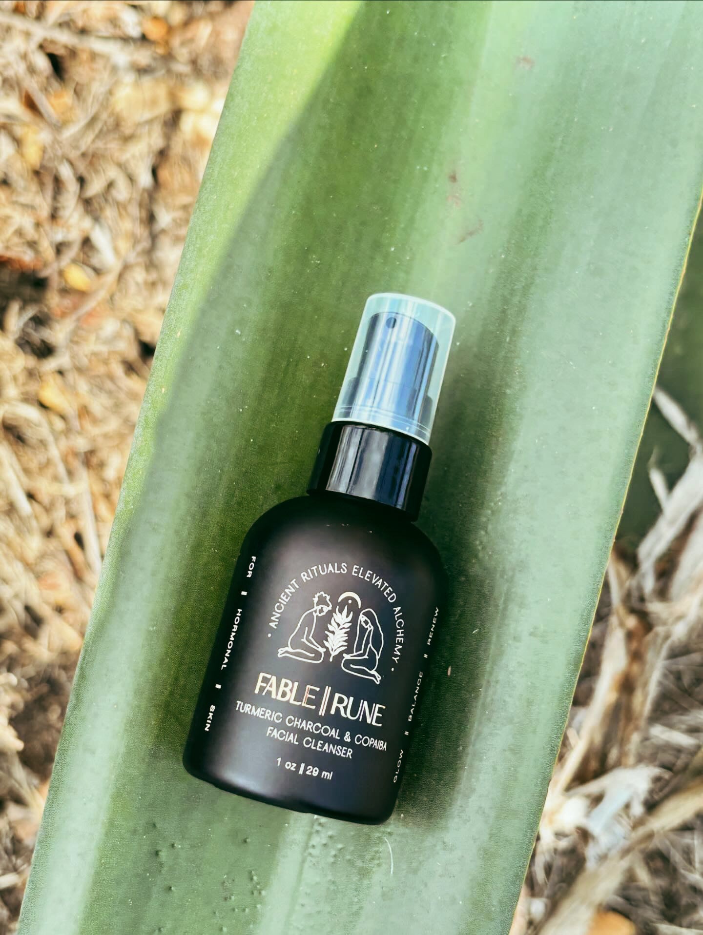Face Cleanser for Hormonal Breakouts | Turmeric Charcoal &amp; Copaiba