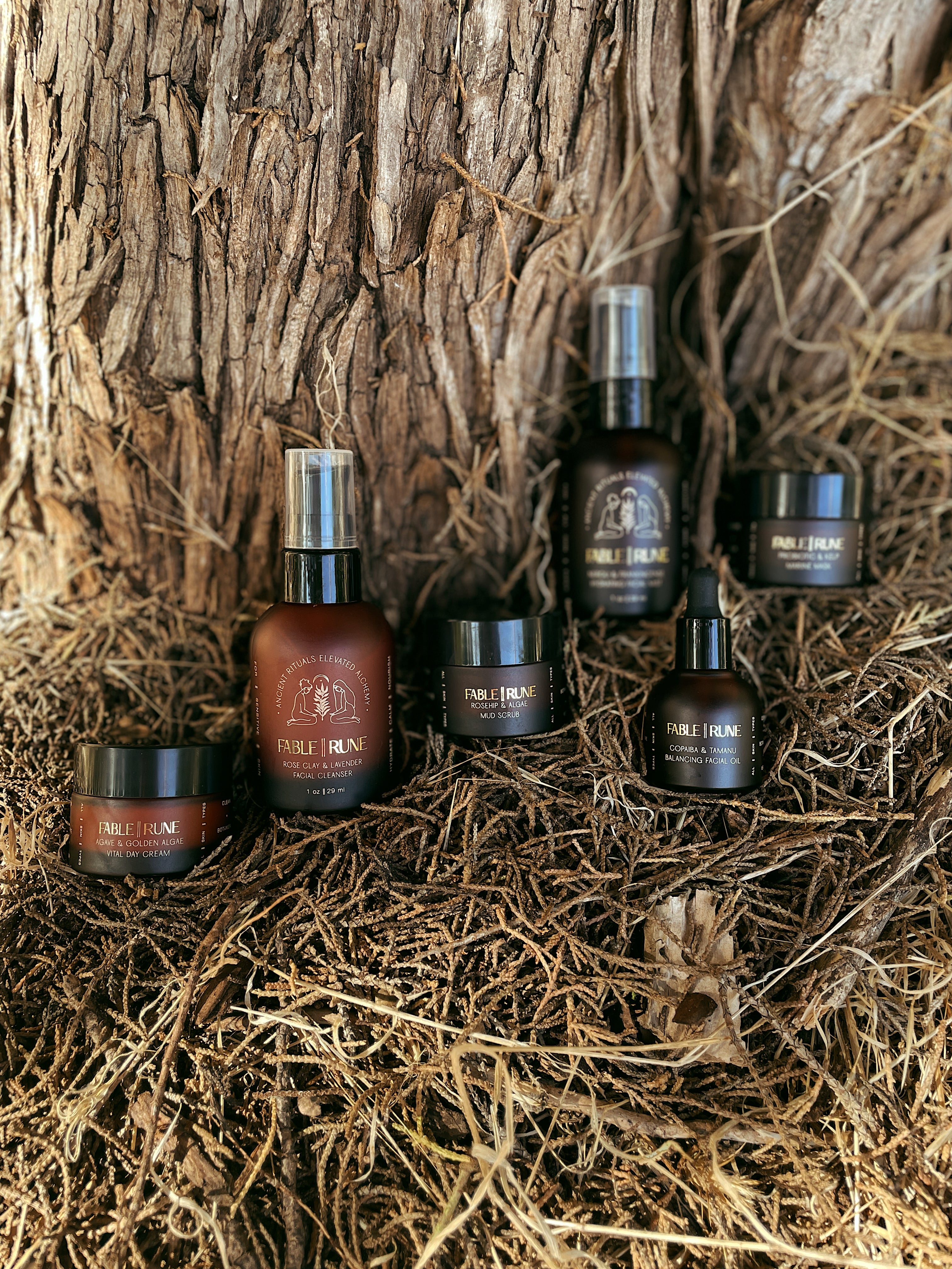 Travel Size Natural Skincare Set | Mini Ritual Skincare Set