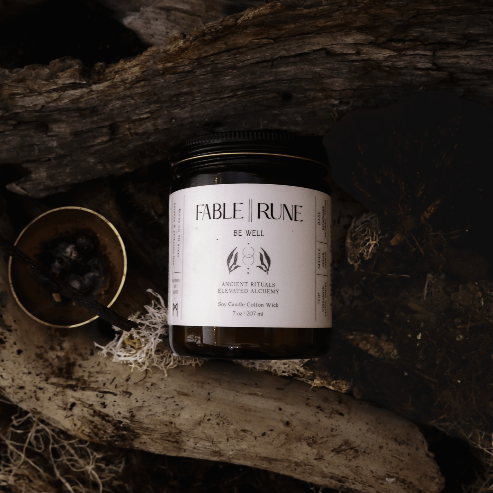 FABLERUNE - BE WELL SOY CANDLE (SEASONAL) - Candle - FG - CAND - BWEL - 008