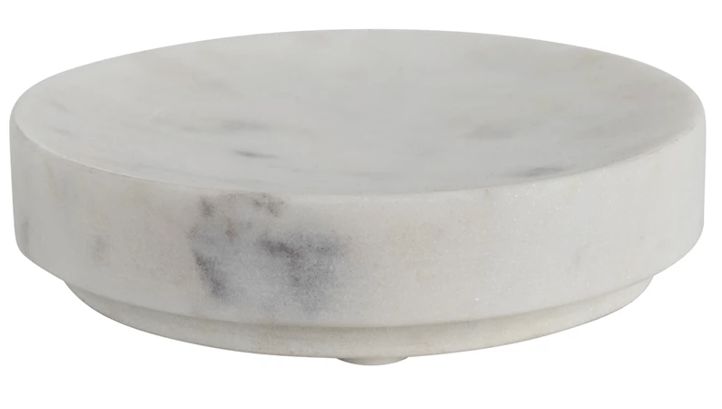 FABLERUNE MARBLE ROUND SOAP DISH