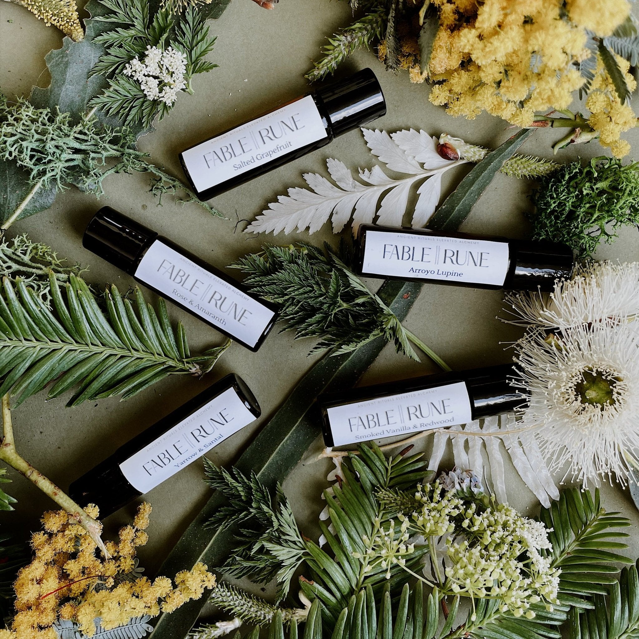 Grease Runes Perfume Oil | Portable & Long-Lasting Functional Fragrance – FABLERUNE