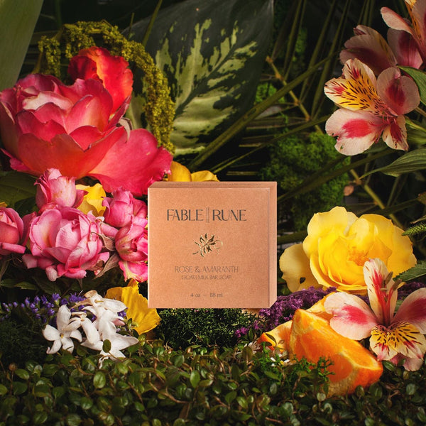 Rose Amaranth Floral Goat's Milk Soap | Natural & Nourishing