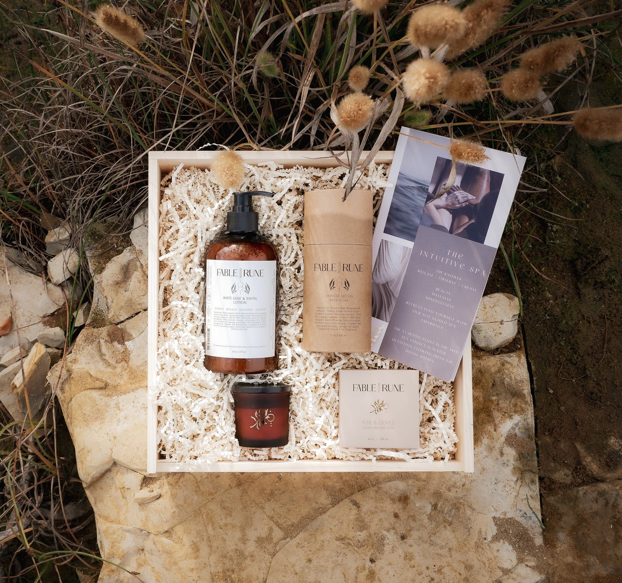 The Knower Intuitive Spa Box | Luxurious Self-Care Spa at Home – FABLERUNE