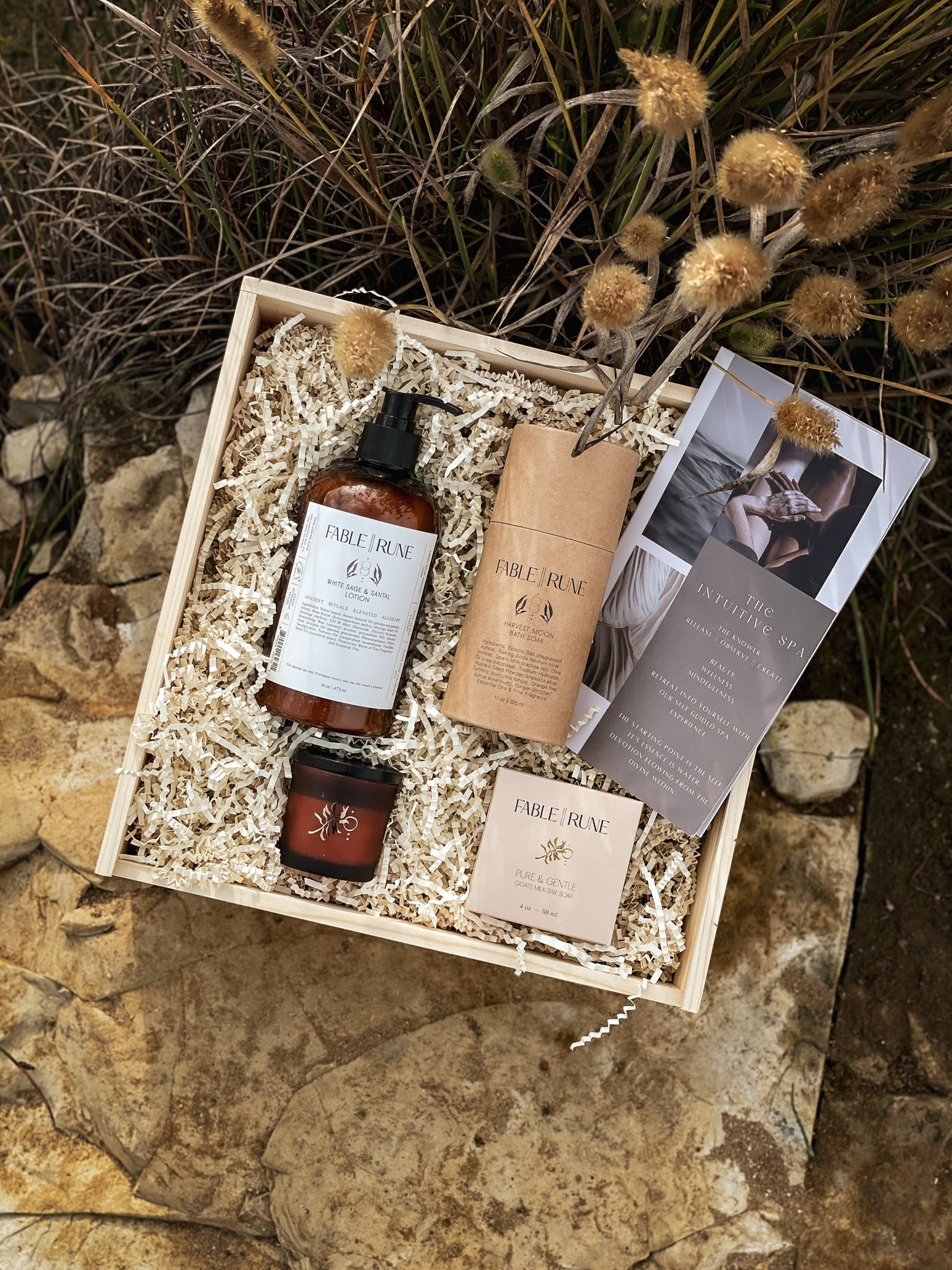 The Knower Intuitive Spa Box | Luxurious Self-Care Spa at Home – FABLERUNE