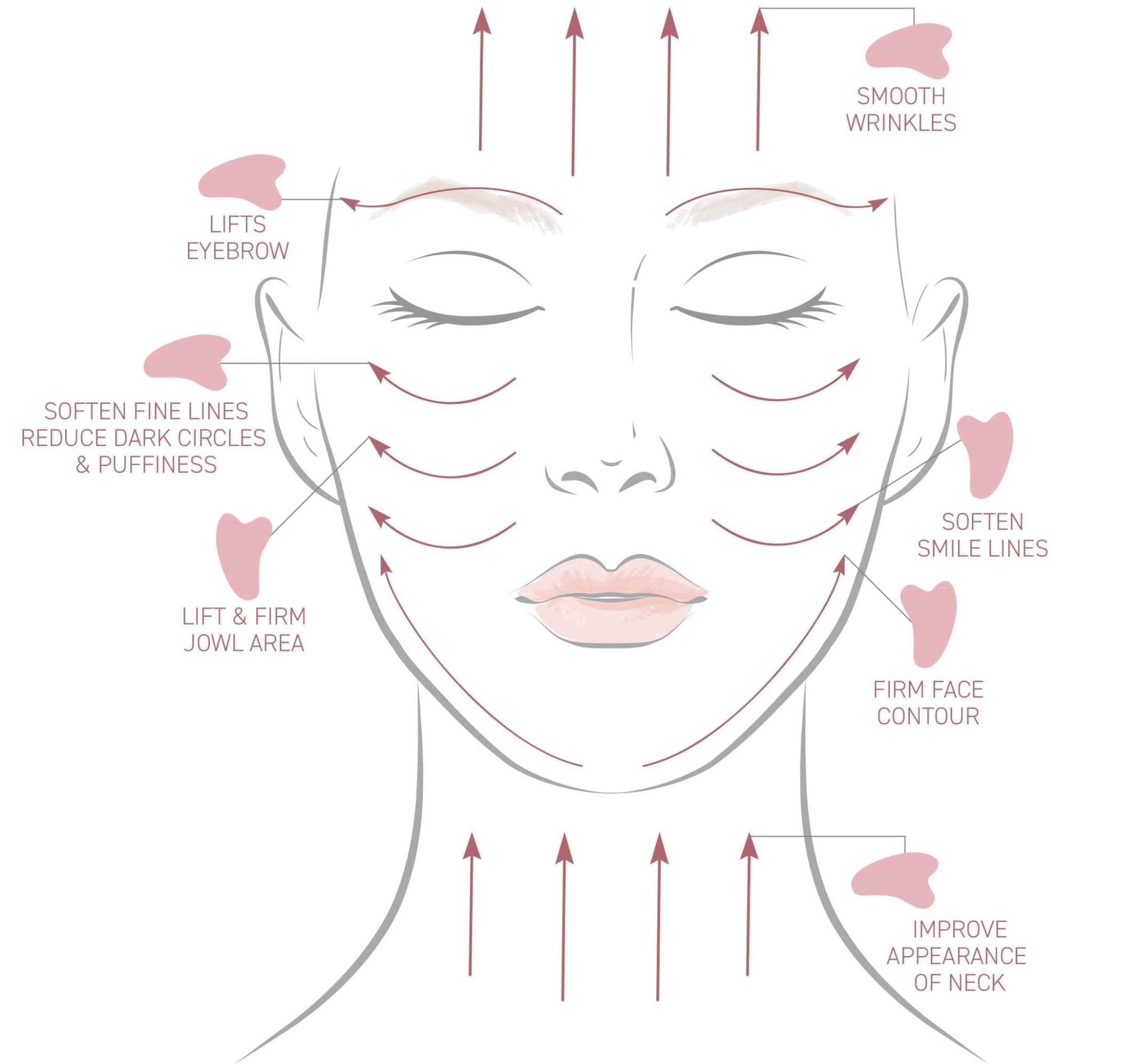 WHITE JADE GUA SHA