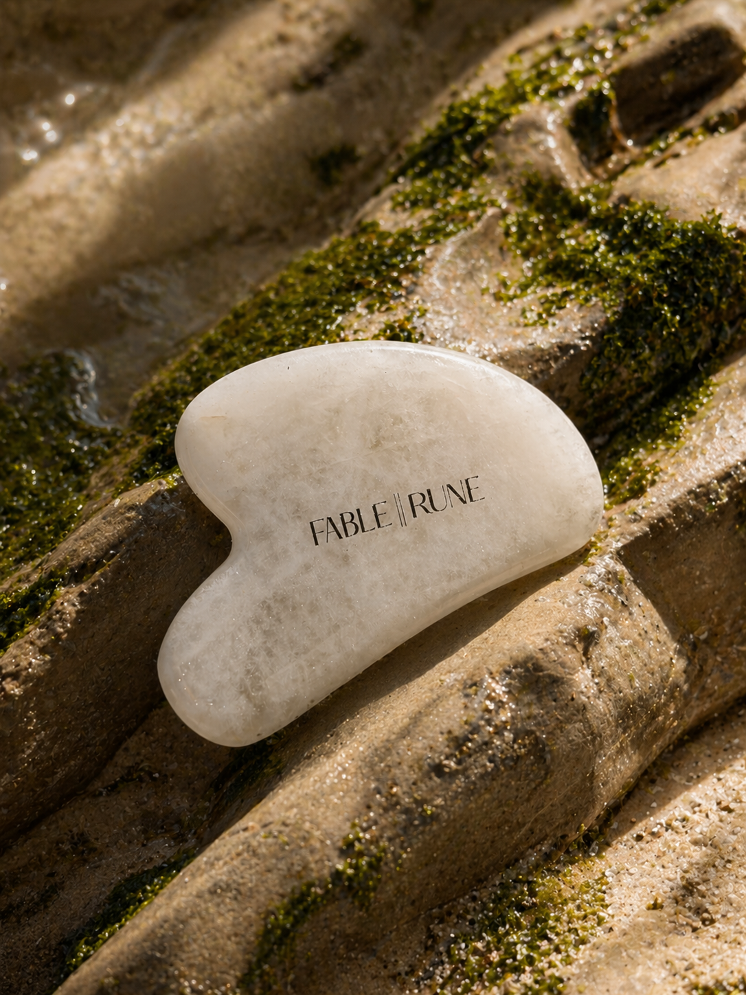 WHITE JADE GUA SHA